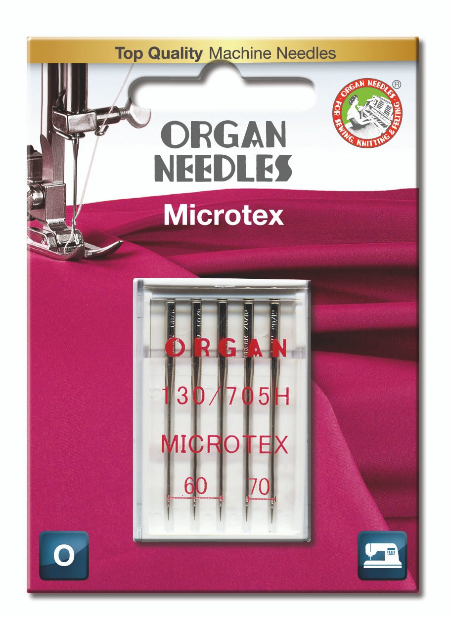 Agujas para Maquina de coser ORGAN MICROTEX 130/705 H  60,70-Ref.5506000BL