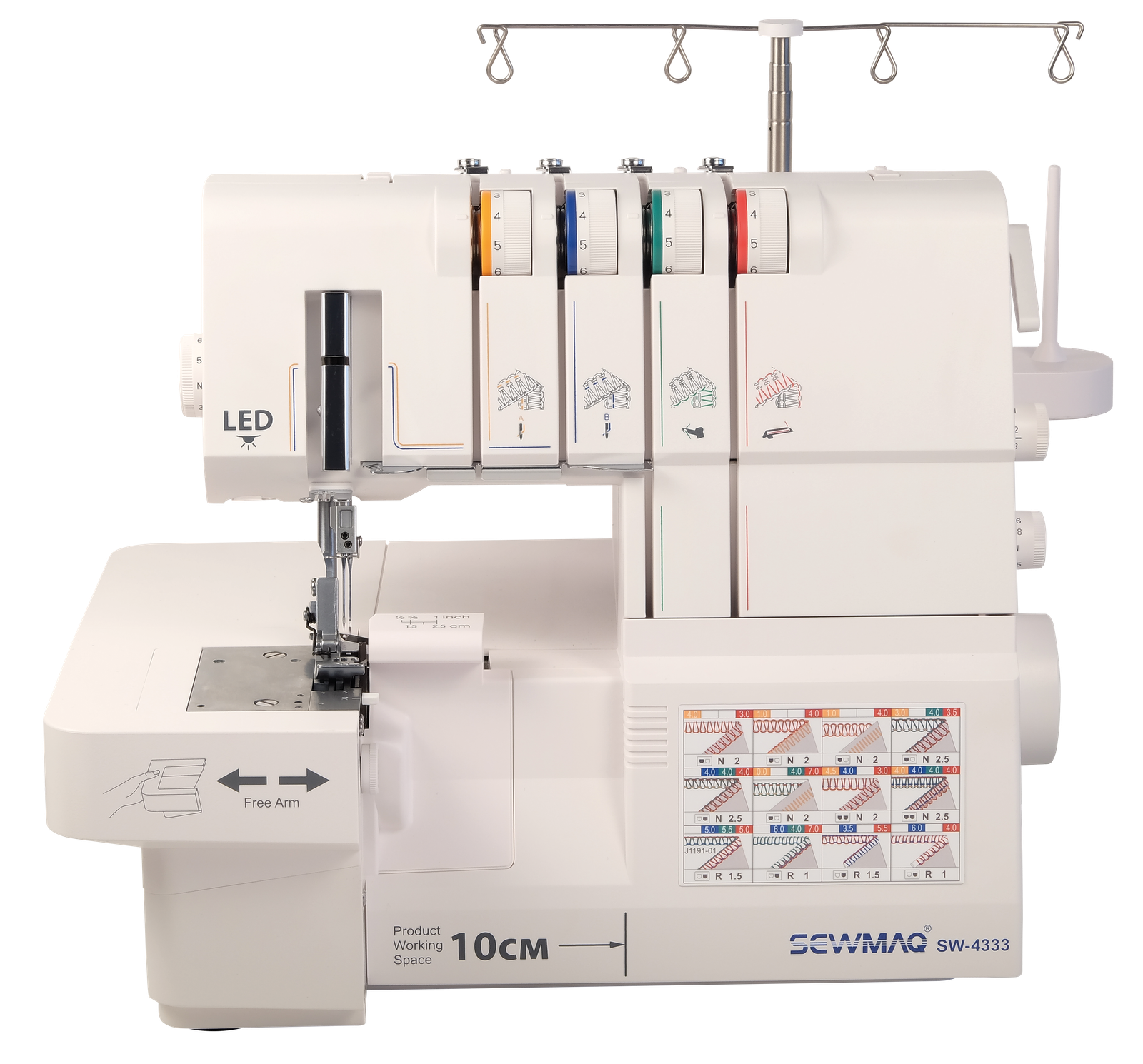 SW-4333 OVERLOCK SEWMAQ - Imagen 2