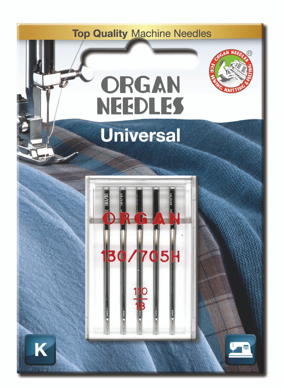 Agujas para Maquina de coser ORGAN 130/705 H  110-Ref.5105110BL