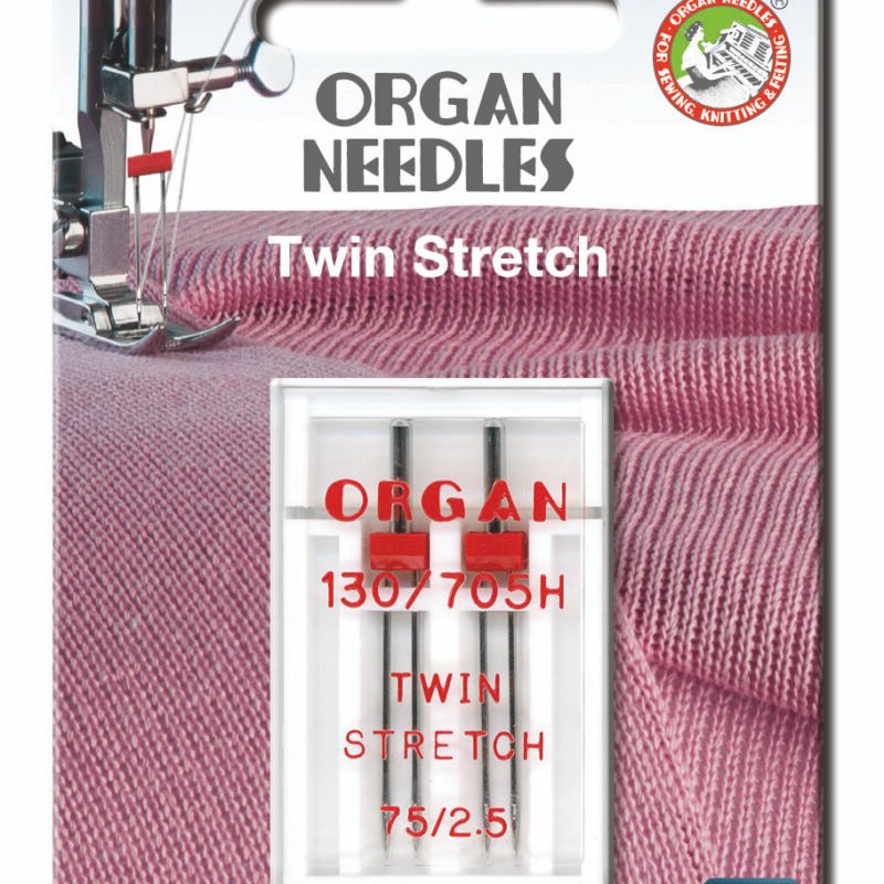 Agujas para Maquina de coser ORGAN TWIN STRETCH 130-705H  75-Ref.5102056BL