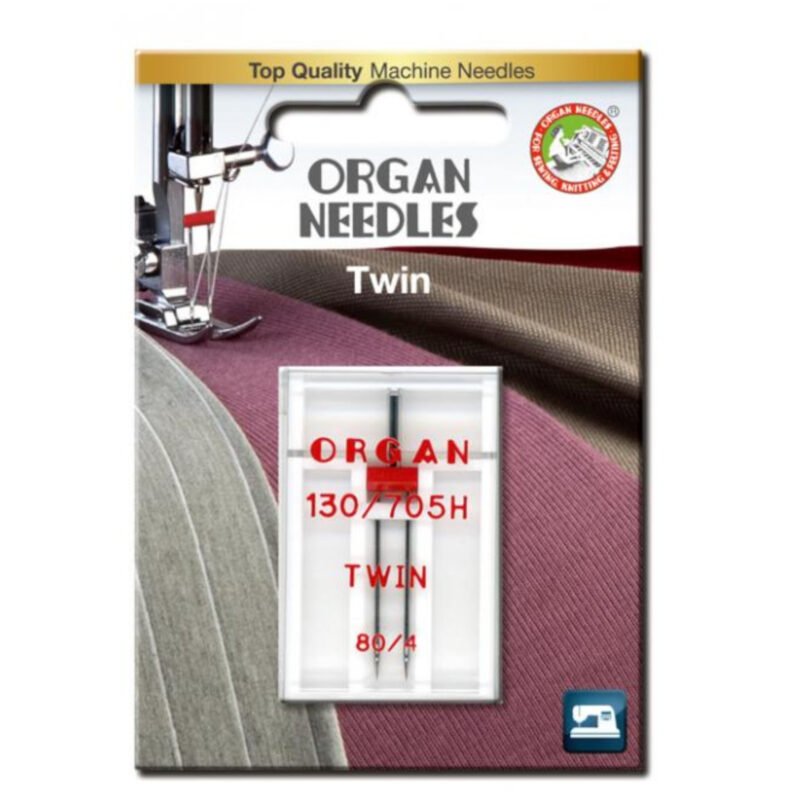 Agujas para Maquina de coser ORGAN TWIN 130-705H  80-Ref.5102048BL