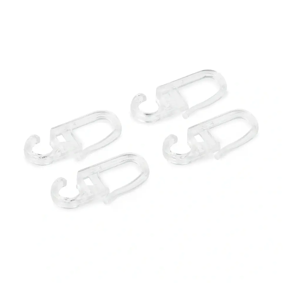 Correderas con ruedecillas con ganchos plisados Prym 526300