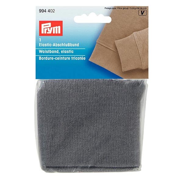 Tira punto elástico Gris 6,5cm Prym 994402