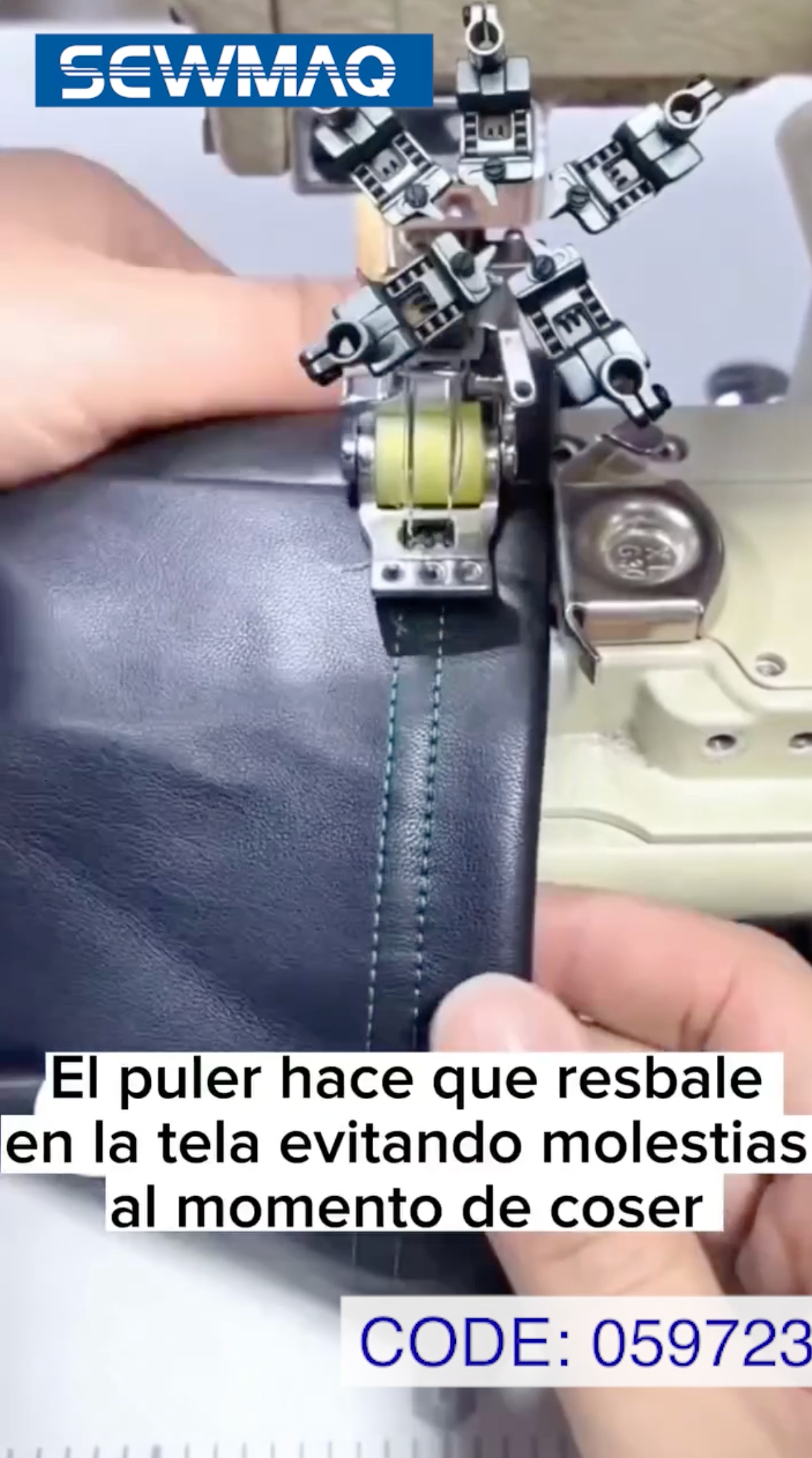 059723  Prensatalas de rueda de goma