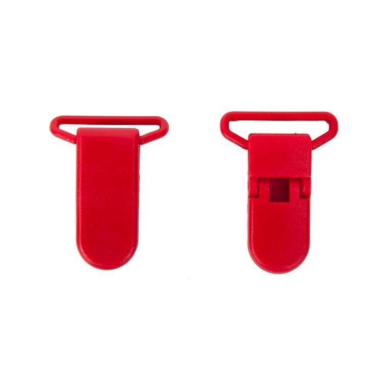 PINZA PLÁSTICO CHUPETERO 002 Rojo