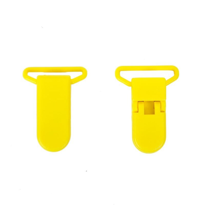 PINZA PLÁSTICO CHUPETERO 013 Amarillo