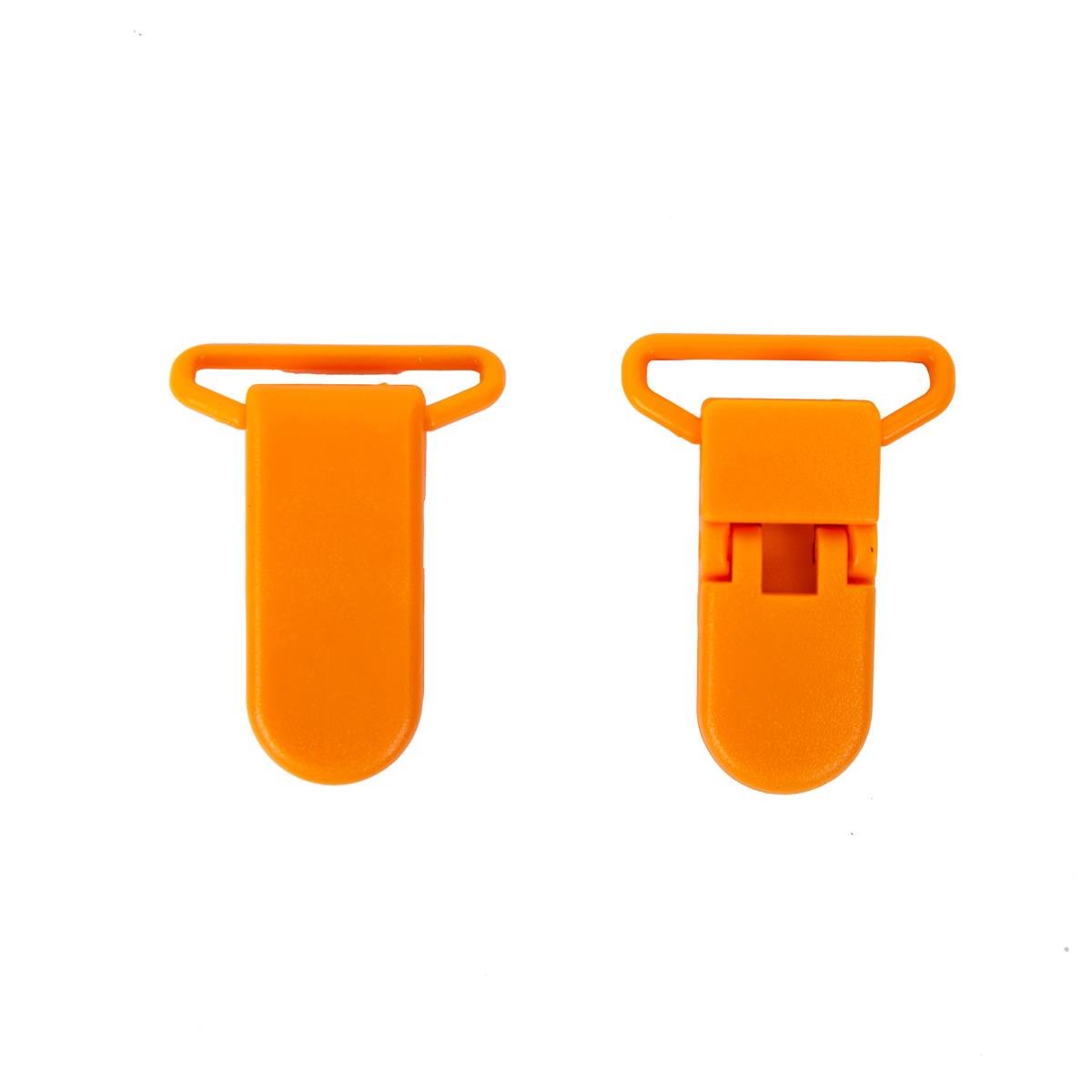 PINZA PLÁSTICO CHUPETERO 017 Naranja