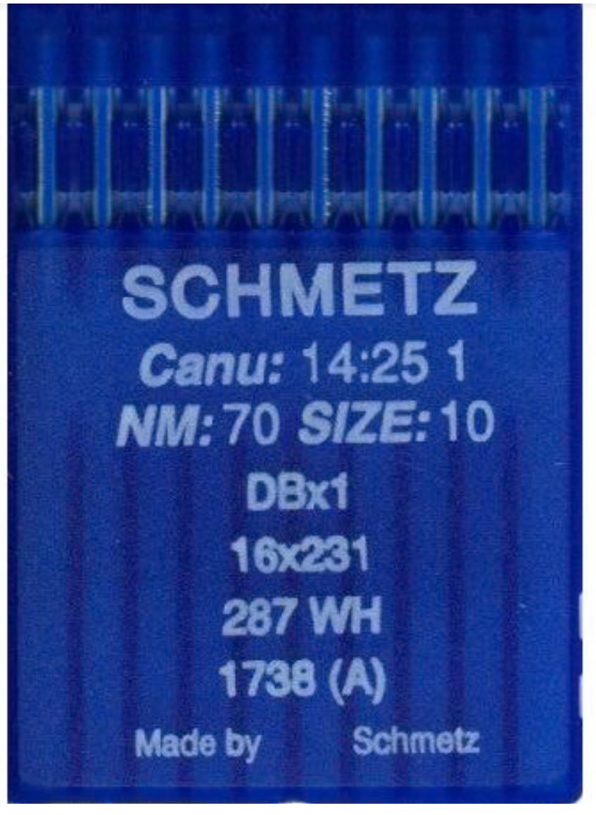 Schmetz 287 WH 70/10