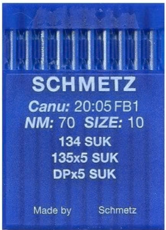 Schmetz 134 (R) SUK 7010