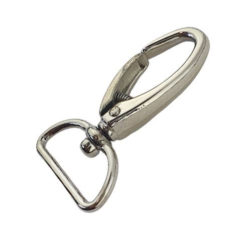 Mosquetón Metal 3 cm. Plata