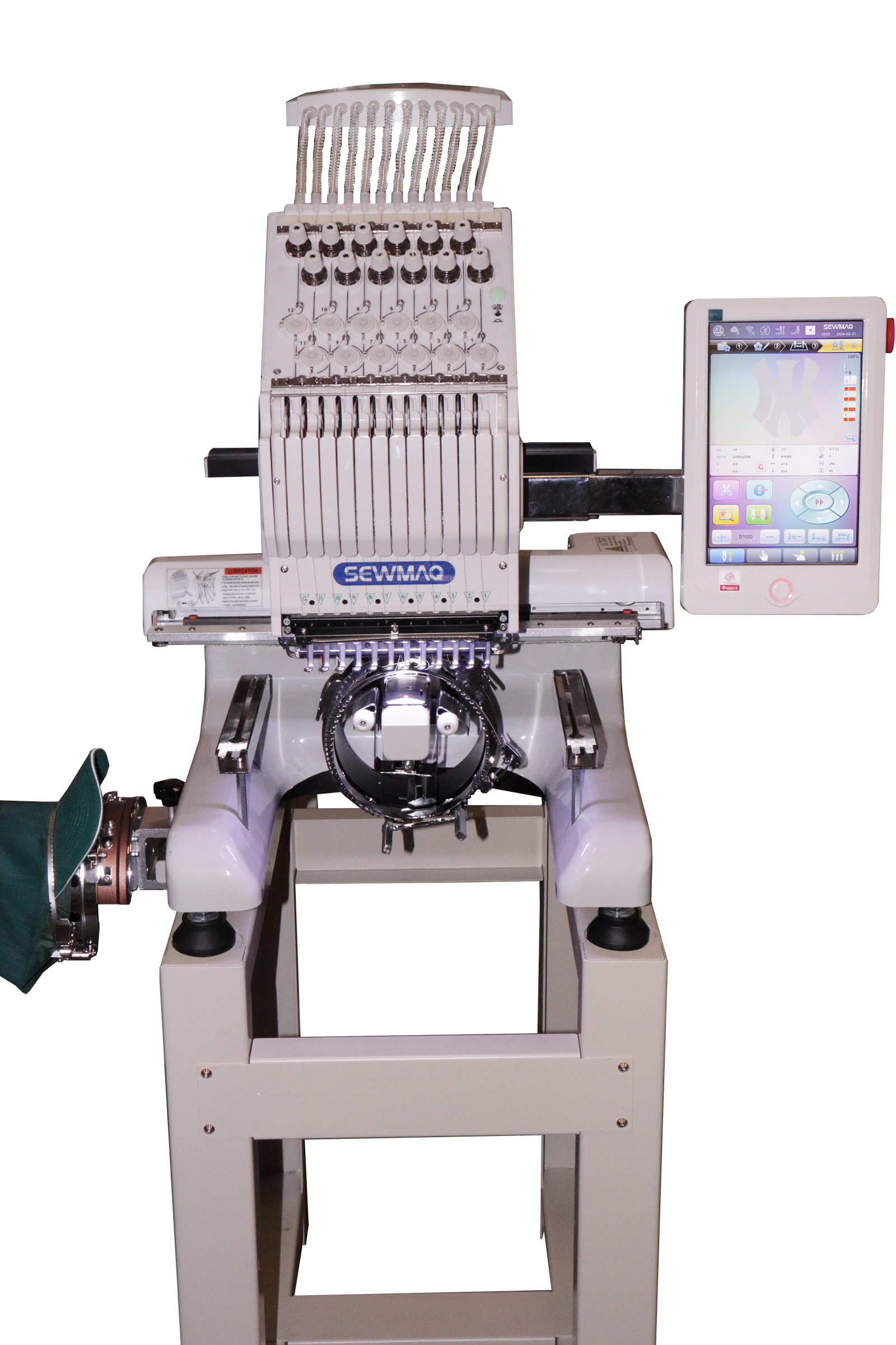 HALO-125 Maquina de Bordar Industrial Sewmaq