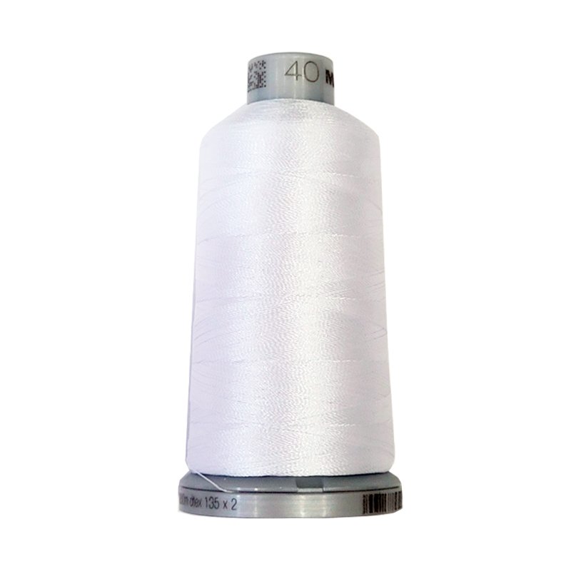 HILO MADEIRA 1.000 metros No. 40 Blanco