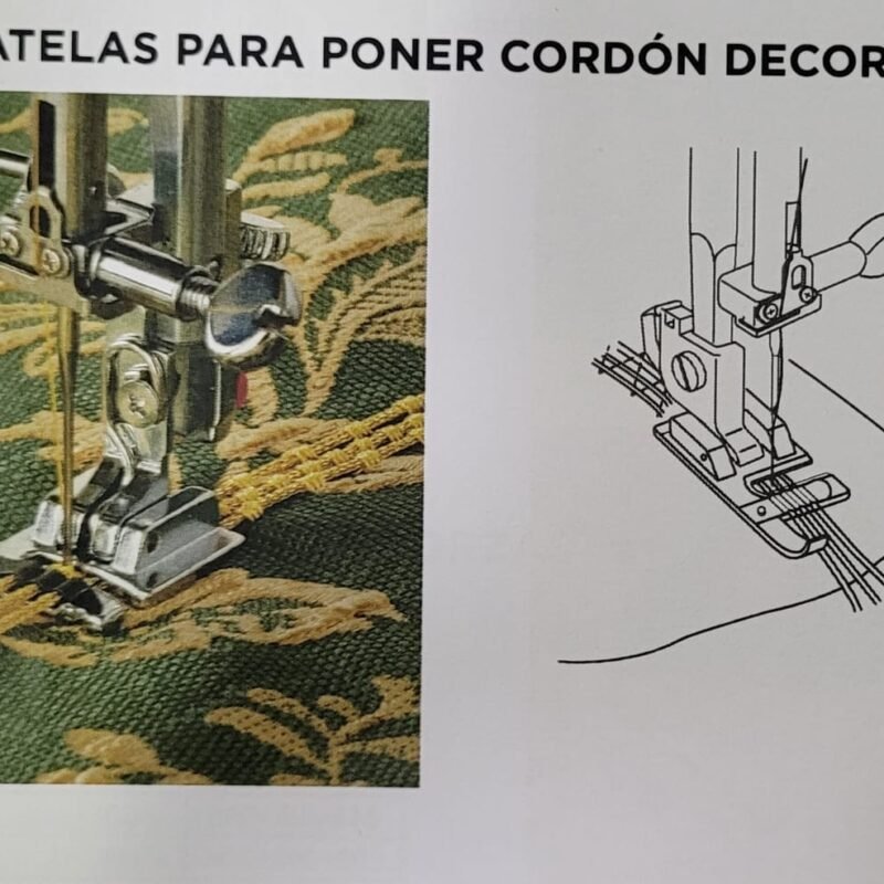 PRENSATELAS PARA PONER CORDÓN DECORATIVO JN0073