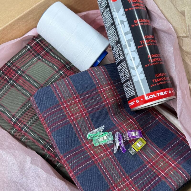 Cajita favoritos @dyscostura + proyecto navideño